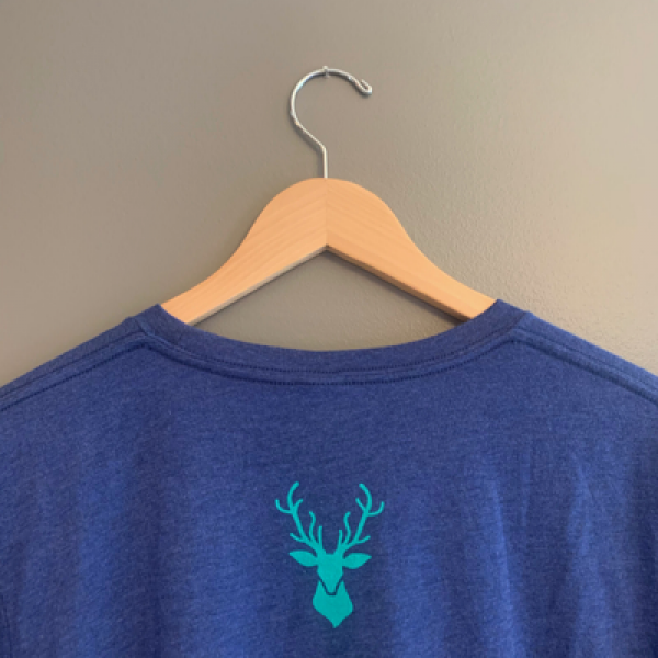 Stag Leap – Navy Unisex Tee