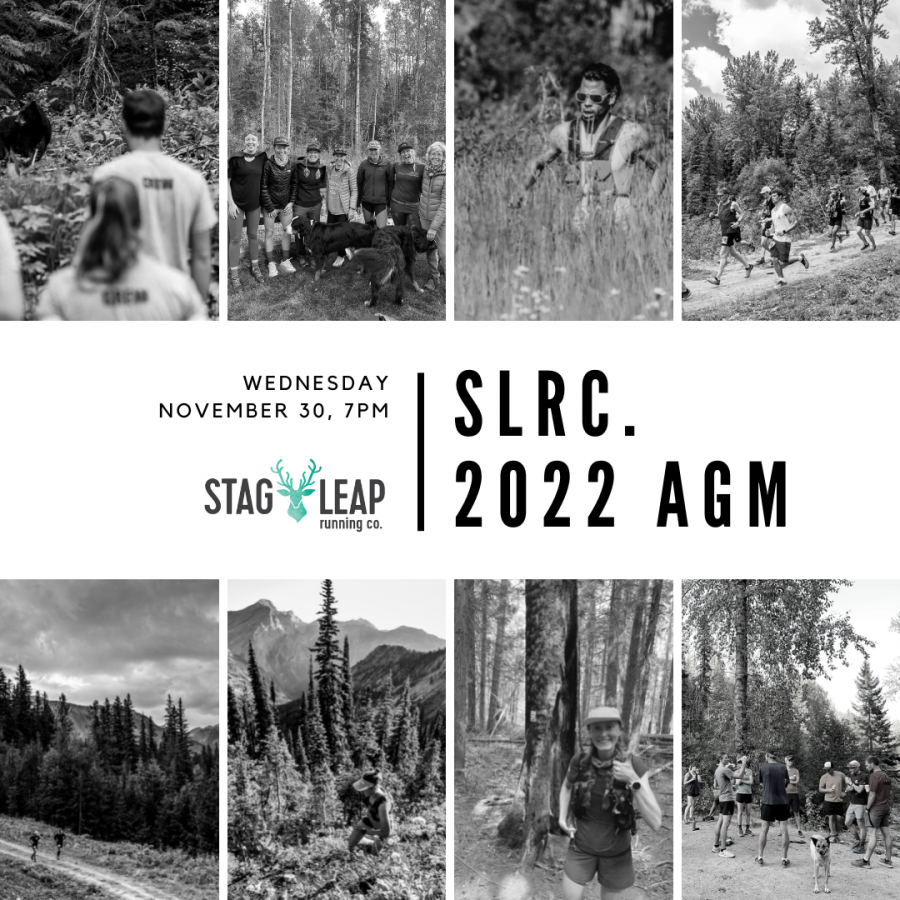 Stag Leap Running Co. 2022 AGM – Nov 30, 7pm