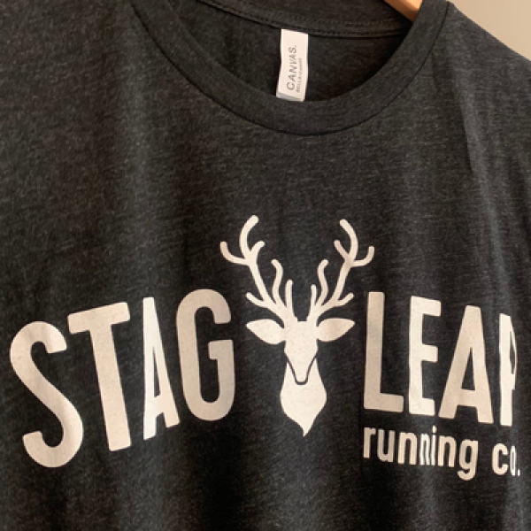 Stag Leap – Dark Grey Unisex Tee